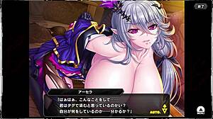 Overwhelming Emotions Surge in Taimanin RPGX Scene 4