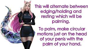 Ever tried waifu Ahri with blacked JOI in hentai style?