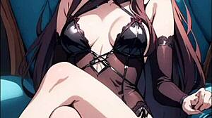 Oh man, Rin Tohsaka riding me missionary in lingerie, like, total joy from Fate Stay Night hentai...