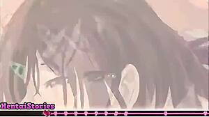 Big tits sluts take huge facial cum in game animation