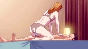 I can't believe this cougar trap 02 hentai got me so worked up, with wet pussy kissing and double cum everywhere