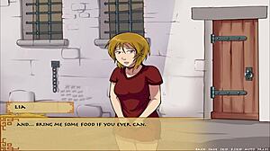 Fire elementer trener bok 2 del 2 har Avatar parodi med stor rumpe og pupper