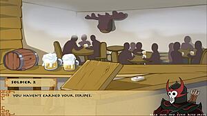 Fire elementer trener bok 2 del 2 har Avatar parodi med stor rumpe og pupper