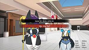 Comical games in heat ch2 part 1 shows skinny parody action with bikini pool scenes for adults