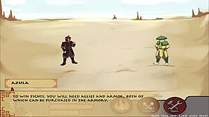 Štirje elementi trener knjiga 2 del 2 prikazuje Avatar parodijo z veliko ritjo in joškami