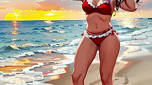 Waifu steps into her maid role with intense HENTAI flair in this unfolding tale