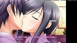 Playing Valkyrie Romance Ayako Hiiragi part 1 anime game