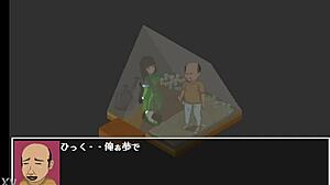 Dive into the pixel art cuckold adventure of Dot Netorare Game Tanuki House.