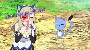 Rebecca Bluegarden’s Upskirt Panties Edit in Edens Zero