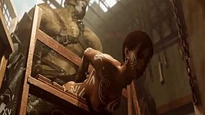Sheva Alomar stars in steamy Resident Evil 5 hentai action.