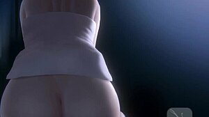 שבי על הזין שלי בזמן שאנחנו צופים בטלוויזיה בהנטאי עם קרימפיי