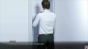 Big tits teen 18+ rides big monster cock in time stamps lost love visual novel part 28