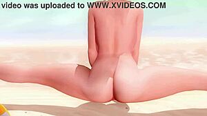 meg enjoys beach time in episode 9 with relaxing scenes