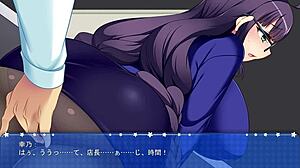 戴绿帽班长雪乃在便利店第二部游戏中