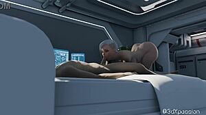 Nexus 3 Orbit Meta 3D Animation! Fuck On A Space Station With Sexy Blonde In Cowgirl Pov!