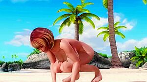 meg enjoys beach time in episode 9 with relaxing scenes