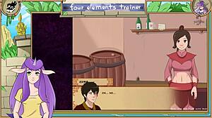 Avatar Trainer Part 46, Ty Lee Facial, whoops