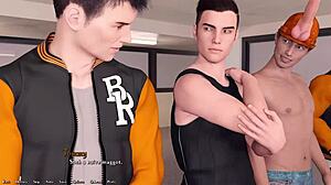 Two Alt College Girls Kissing in Wild Lesbian Creampie Scene