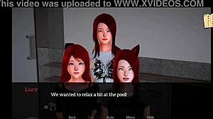 Mi nueva familia 223 explora aventuras eróticas hentai casero 3D con rubia adolescente 18+