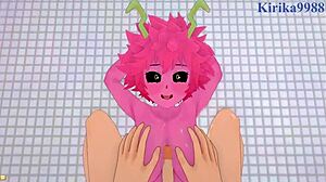 Ochako Uraraka and Mina Ashido in Wild POV Sex - My Hero Academia