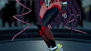 クロマルがモナとユキカゼラムと詳細なダンスムーブ 3D rule 34 アニメーション