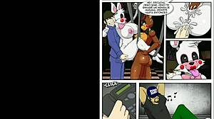 Hey, check out this wild porno hentai featuring sexy villains from Five Nights at Freddy's game