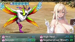 defending the city with my whores' friends, this big-breasted adventurer leads a cuckold harem rpg against enemies in part 7.