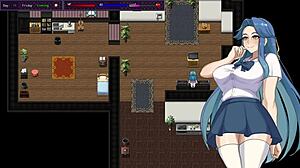 hey, this sexy slut teacher masturbates me in the city of secrets hentai game.