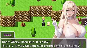 defending the city with my whores' friends, this big-breasted adventurer leads a cuckold harem rpg against enemies in part 7.