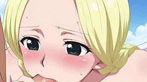 놀라운 원피스 코니스 헨타이, 미친 애니 트위스트랑 액션으로