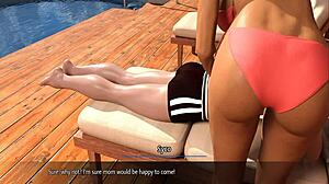 Watch this milf masturbate with her big ass in being a dik part 6