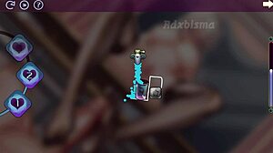 Cute honey hentai game starts with pussy licking in part 1