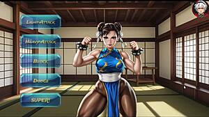 Hey, watch Chun-Li in intense porn training legend episode 3!