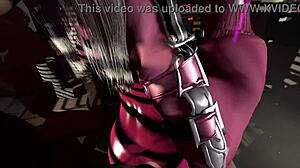 she went live on tv for a wild 3d creampie anal session in hentai style