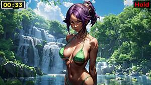 yoruichi shihouin from bleach guides your joi test challenge