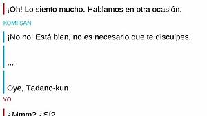 komi-san no puede fornicar comic with milf tits and ass in sub español and latino ai audio