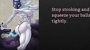 Naughty night slapping tightens her wet pussy with creampie