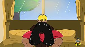 Hey, Reverse Cowgirl Gets Wild and Super Messy!