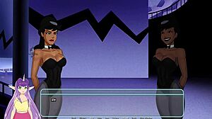 Onbeperkte Gotham Avonturen Met Geile Brunette Ebony Heldin Deel 1