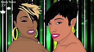 Backalleytoonz Invites Grown & Sexy for Big Tits Assfucking Playtime.