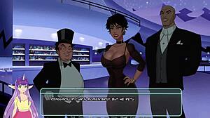 Ubegrenset Gotham eventyr med sexy brunette ebony heltinne del 1