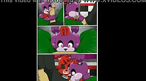 Hey, check out this wild porno hentai featuring sexy villains from Five Nights at Freddy's game