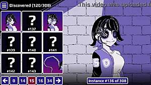 Watch this intense fucking with a toilet girl in erotic hentai action!