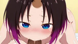 hey, miss kobayashi’s dragon maid elma is pure fire!