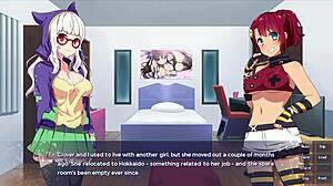 i'm sakura gamer, episode 2, nekohime confrunts clover