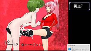 M YUU QUEST RQ GIRL TAKES HARD ACTION in Game Hentai!