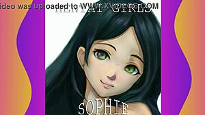 Hentai girls featuring Sophie in detailed scenes.
