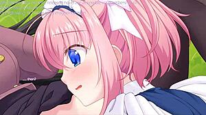 i get turned into a maid and teased by a cool cupid in these scenes