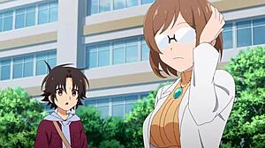 Megami-ryou Episode 7 Plays Out Uncensored with Anime Babe Kissing Scenes