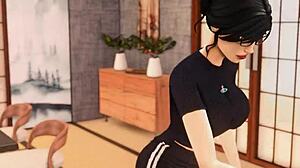 Sims Neighbor Wife Gets Naughty in Milf 3D Hentai Preview with Teasing Moves